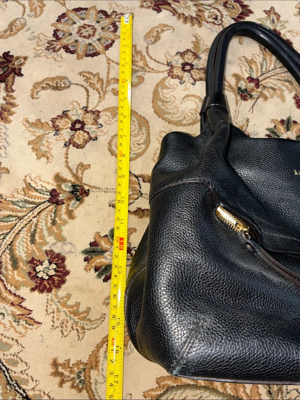 kate spade pebbled leather